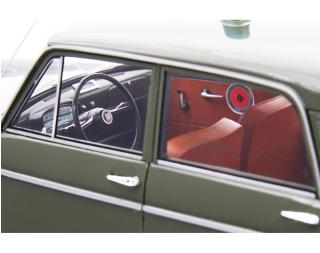 Fiat 1100D Polizia 1962 Verde militare Laudoracing 1:18 Resinemodell (Türen, Motorhaube... nicht zu öffnen!)